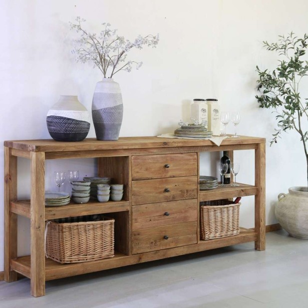 Aparador BERLIOT, Madera Reciclada Natural. Vackart Aparador BERLIOT, Madera Reciclada Natural. Vackart