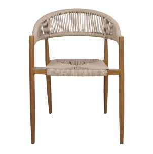 Silla Exterior PIAMONTE, Metal / Cuerda Sintética / Natural. Vackart 2