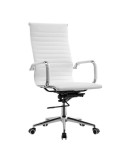 Silla de Oficina KANT, Polipiel Blanca
