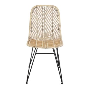 Silla ODESA, Ratán Natural / Metal. Vackart 2