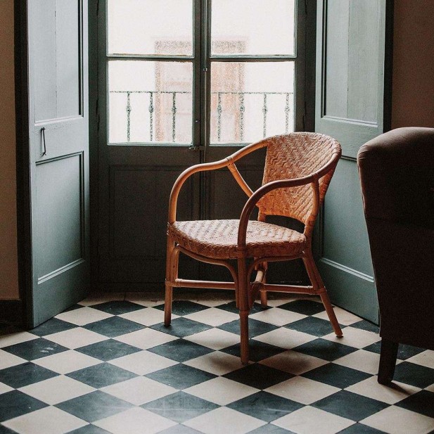 Silla DEVON, Ratán Natural. Vackart