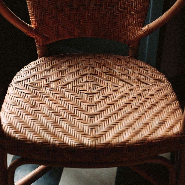 Silla DEVON, Ratán Natural. Vackart