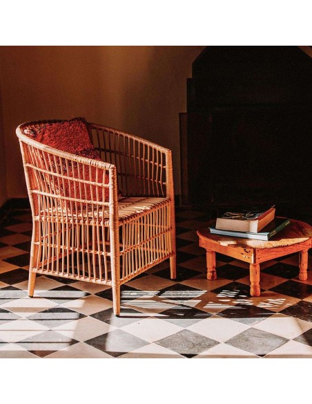 Sillón Exterior JEFFRY, Ratán Sintético / Metal. Vackart