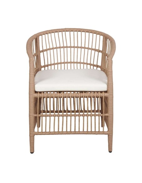 Sillón Exterior JEFFRY, Ratán Sintético / Metal. Vackart