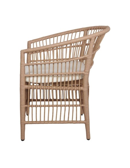 Sillón Exterior JEFFRY, Ratán Sintético / Metal. Vackart