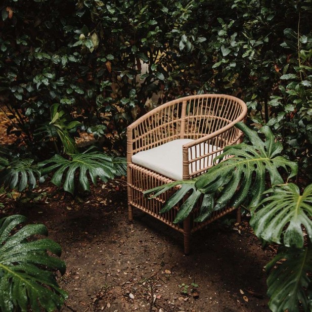 Sillón Exterior JEFFRY, Ratán Sintético / Metal. Vackart Sillón Exterior JEFFRY, Ratán Sintético / Metal. Vackart