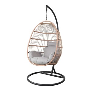 Silla Colgante CLAUDINE, Cuerda Sintética / Natural / Metal - Vackart. Las más exclusivas y modernas sillas de diseño nórdico, solo en Vackart, tu tienda diseño.