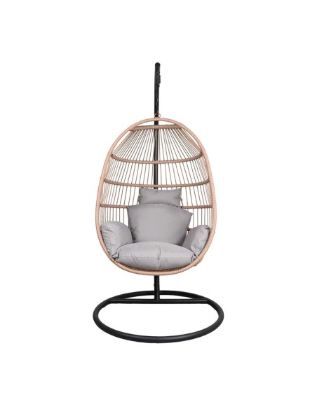 Silla Colgante CLAUDINE, Cuerda Sintética / Natural / Metal. Vackart