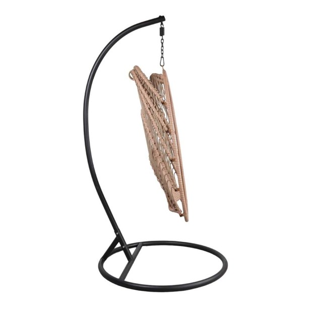 Silla Colgante CLAUDINE, Cuerda Sintética / Natural / Metal. Vackart