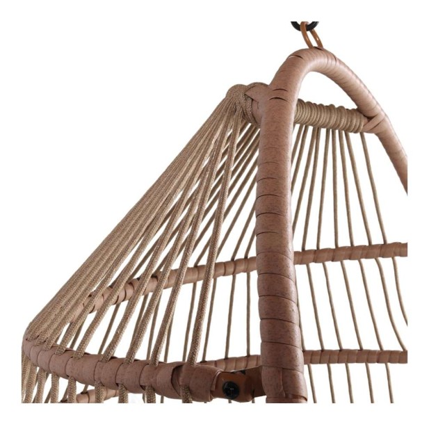 Silla Colgante CLAUDINE, Cuerda Sintética / Natural / Metal. Vackart