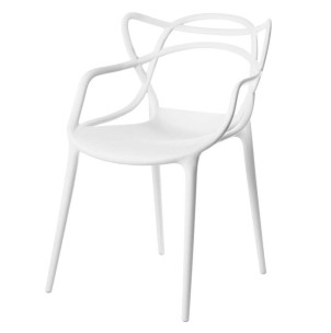 Silla ORB, Polipropileno Blanco - Vackart. La más exclusiva selección de sillas de diseño en Vackart, tu tienda de diseño online.