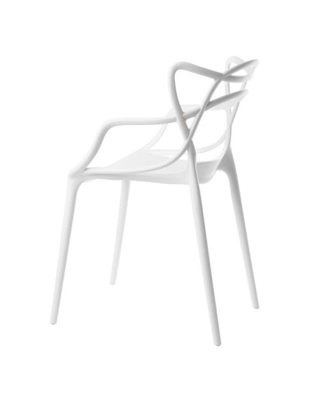 Silla ORB, Polipropileno Blanco. Vackart