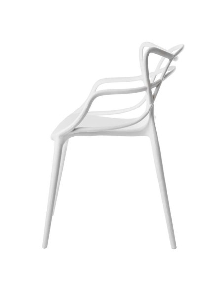 Silla ORB, Polipropileno Blanco. Vackart
