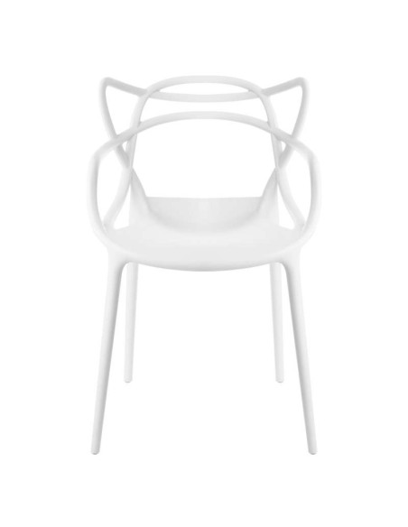 Silla ORB, Polipropileno Blanco. Vackart