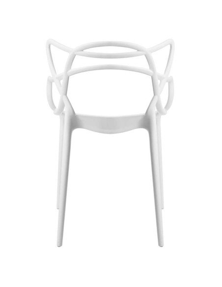 Silla ORB, Polipropileno Blanco. Vackart