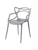 Silla ORB, Polipropileno Gris