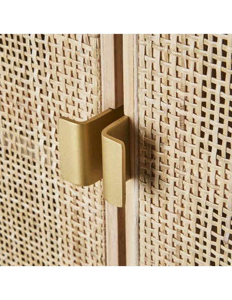 Aparador HARRY 85x170 cm, Madera / Ratán Natural - Affari. Vackart