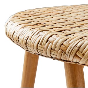 Mesa Auxiliar RIVIERA, Ratán Natural - Affari. Vackart 2