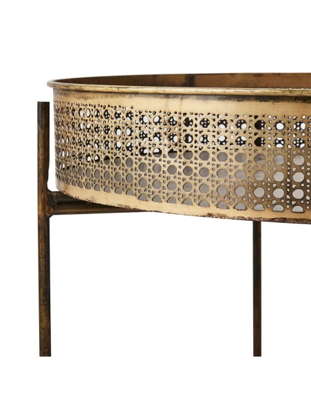 Mesa Auxiliar THOMAS M, Latón Antiguo - Affari. Vackart