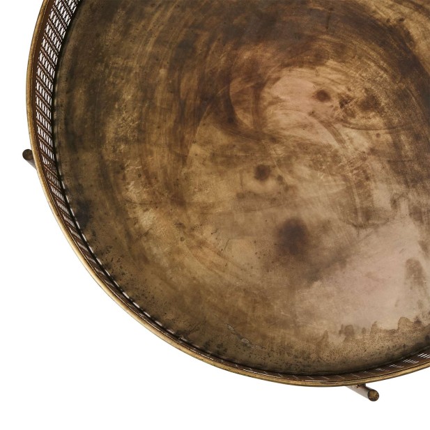 Mesa Auxiliar THOMAS M, Latón Antiguo - Affari. Vackart