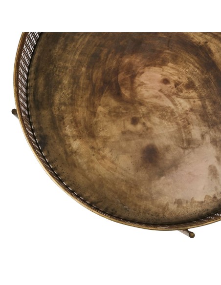 Mesa Auxiliar THOMAS M, Latón Antiguo - Affari. Vackart