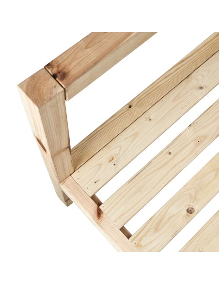 Sofá HARRY, Madera Natural - Affari. Vackart