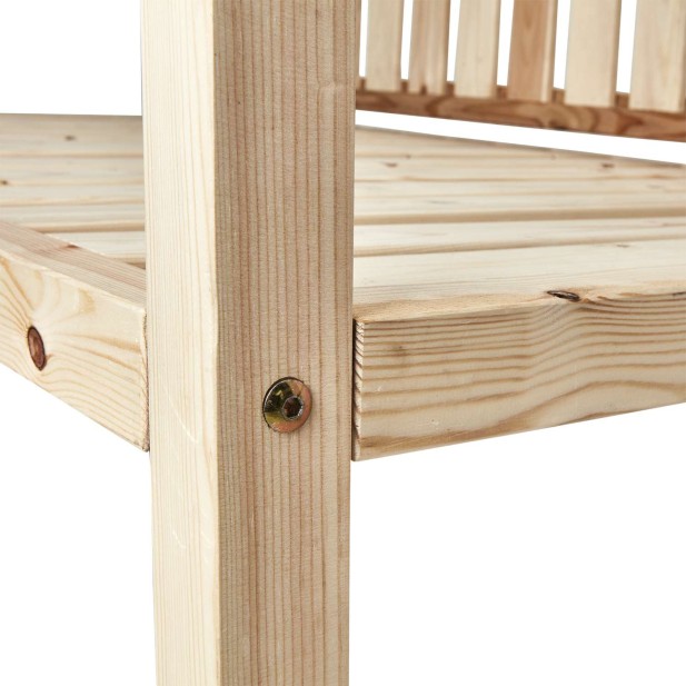 Sofá HARRY, Madera Natural - Affari. Vackart