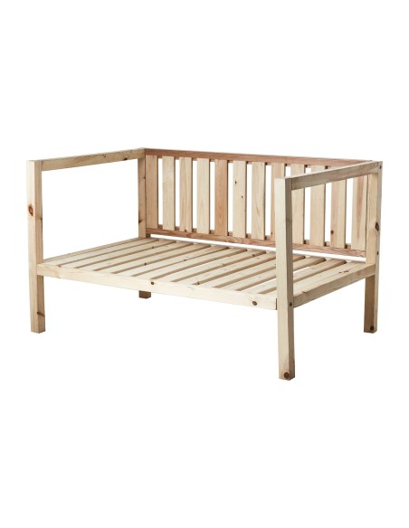 Sofá HARRY, Madera Natural - Affari. Vackart