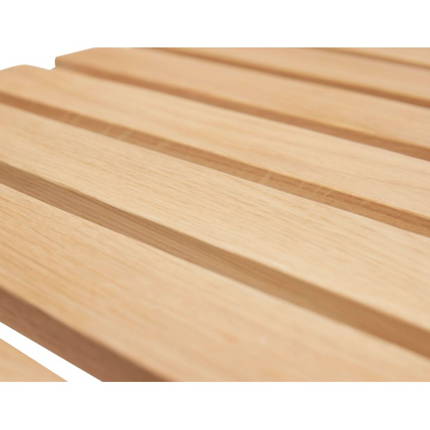 Banco ROW 70 cm, Roble Natural - Hübsch. Vackart