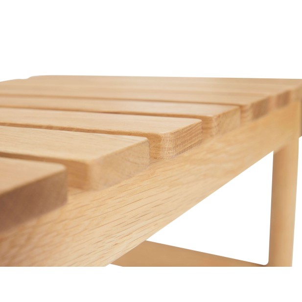 Banco ROW 70 cm, Roble Natural - Hübsch. Vackart
