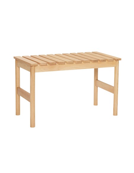 Banco ROW 70 cm, Roble Natural - Hübsch. Vackart