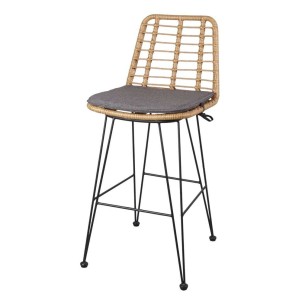 Taburete OLBIAC 76 cm ratán sintético - Vackart