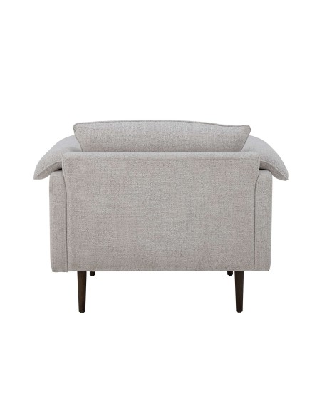Sillón CHESHAM, Textil Blanco / Madera - Bloomingville. Vackart