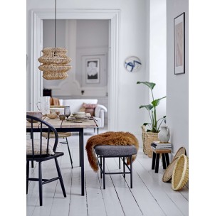 Banco FARELL, Poliéster / Metal Gris - Bloomingville. Vackart 2