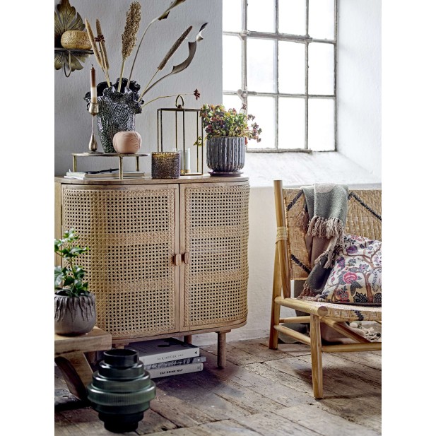 Sillón LENNOX, Teca / Ratán Natural - Bloomingville. Vackart