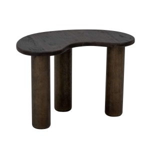 Mesa Auxiliar LUPPA, Madera Marrón Oscuro - Bloomingville. Vackart