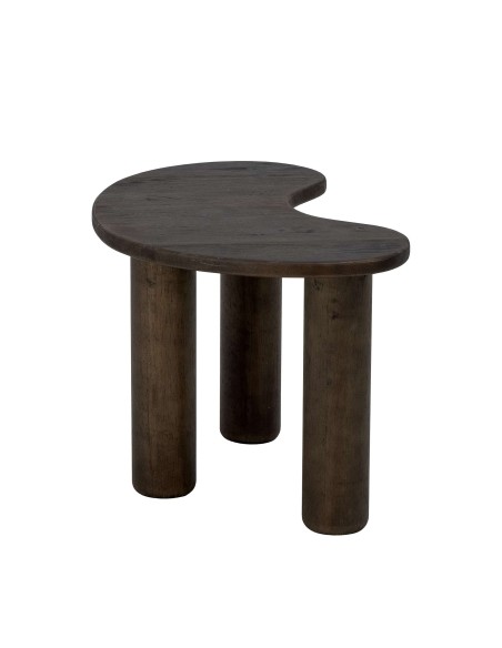 Mesa Auxiliar LUPPA, Madera Marrón Oscuro - Bloomingville. Vackart