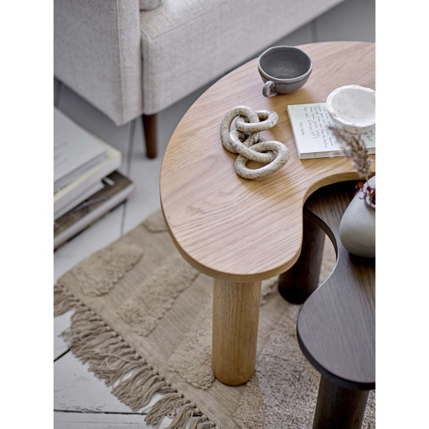 Mesa Auxiliar LUPPA, Madera Marrón Oscuro - Bloomingville. Vackart Mesa Auxiliar LUPPA, Madera Marrón Oscuro - Bloomingville. Vackart