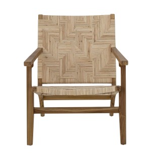 Sillón MILLS, Teca / Ratán Natural - Bloomingville. Las exclusivas sillas de diseño nórdico de Bloomingville, solo en Vackart, tu tienda de diseño online.