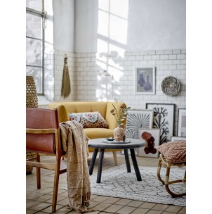 Mesa Auxiliar MILOS, Madera Reciclada Negro - Bloomingville. Vackart 2