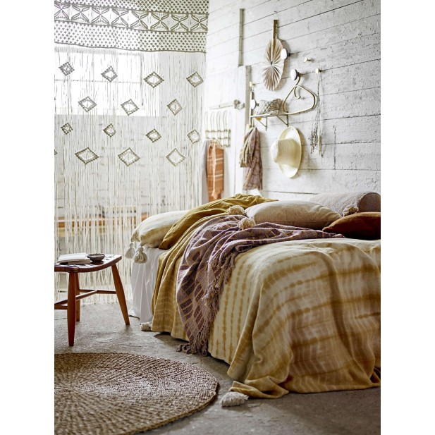 Alfombra ACEN Ø200 cm, Algas Marinas - Bloomingville. Vackart