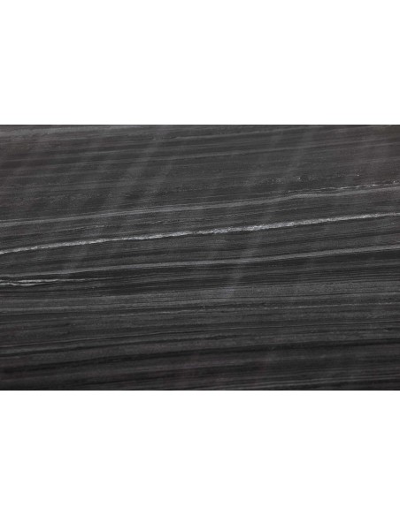 Mesa Auxiliar ESTELLE, Mármol Gris / Metal Negro - Bloomingville. Vackart