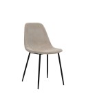 Silla FOUND, Pana Arena / Metal Negro - House Doctor