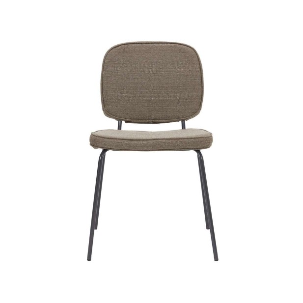 Silla CARMA, Textil Arena Oscuro / Metal - House Doctor. Vackart Silla CARMA, Textil Arena Oscuro / Metal - House Doctor. Vackart