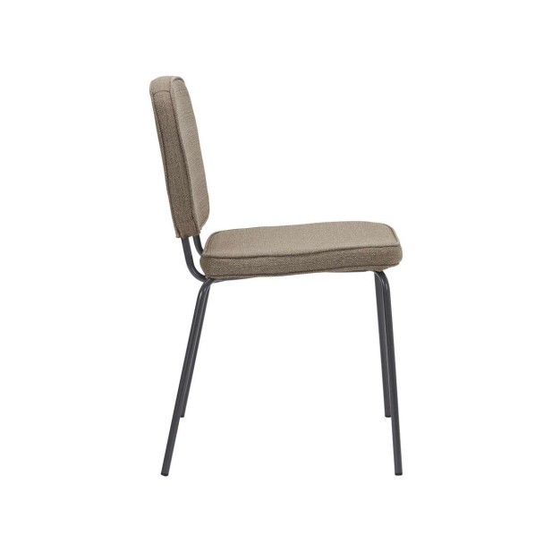 Silla CARMA, Textil Arena Oscuro / Metal - House Doctor. Vackart Silla CARMA, Textil Arena Oscuro / Metal - House Doctor. Vackart