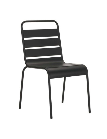 Silla Exterior HELO, Metal Negro - House Doctor. Vackart