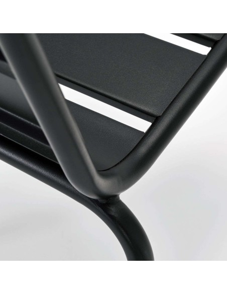 Silla Exterior HELO, Metal Negro - House Doctor. Vackart