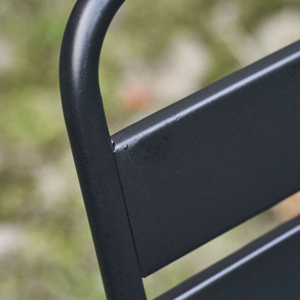 Silla Exterior HELO, Metal Negro - House Doctor. Vackart