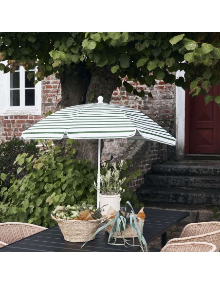 Mesa HELO 200x90 cm de Comedor, Metal Negro - House Doctor. Vackart