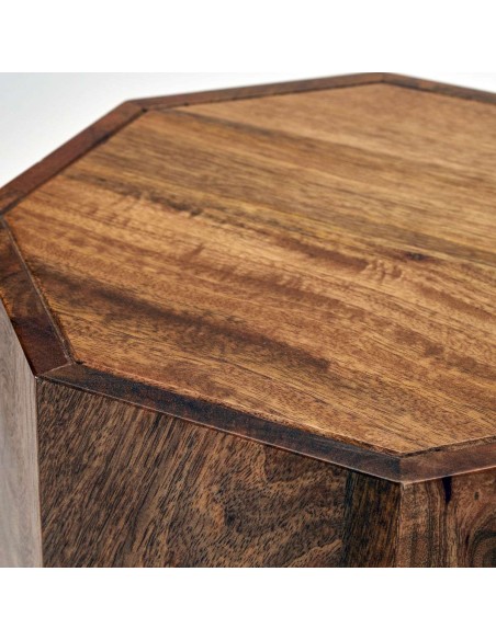 Taburete OKTA, Madera Natural - House Doctor